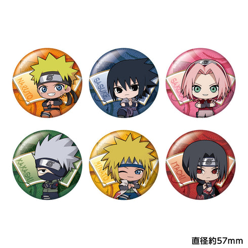 『NARUTO-ナルト-』疾風伝 トレーディングちびキャラ缶バッジ【BOX】