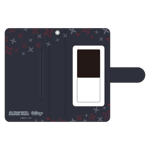 『初音ミク レーシングミク』2025 JCL TEAM UKYO 応援Ver. 手帳型スマートフォンケース