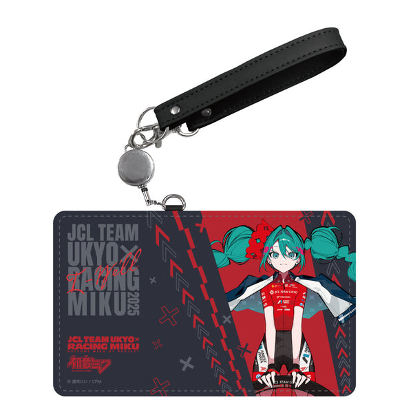 『初音ミク レーシングミク』2025 JCL TEAM UKYO 応援Ver. パスケース