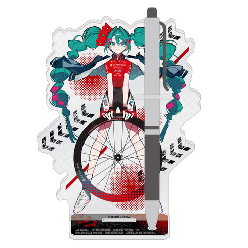 『初音ミク レーシングミク』2025 JCL TEAM UKYO 応援Ver. アクリルペンスタンド