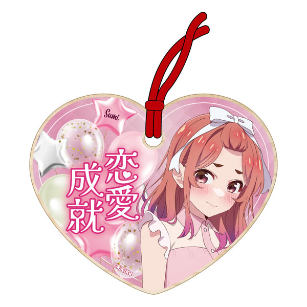 『彼女、お借りします』描き下ろし絵馬風ストラップ ドレスVer. 桜沢墨