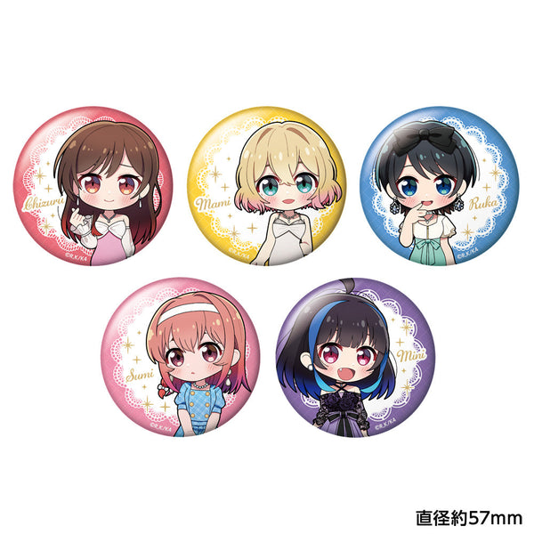 『彼女、お借りします』トレーディングちびキャラ缶バッジ【BOX】