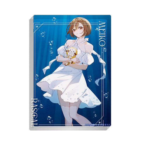 『初音ミク×ラスカル』2025 アクリルブロック MEIKO