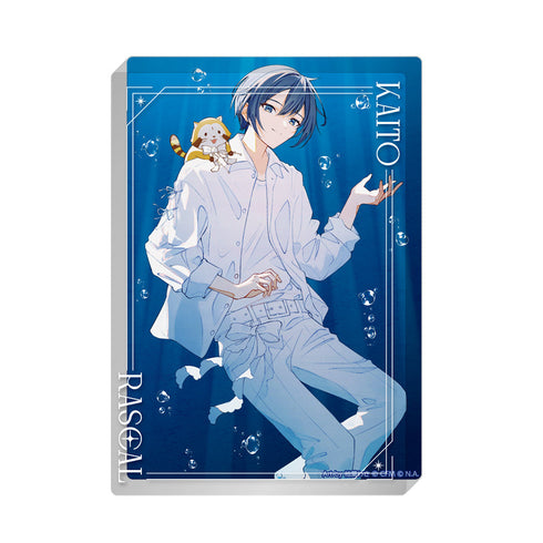 『初音ミク×ラスカル』2025 アクリルブロック KAITO