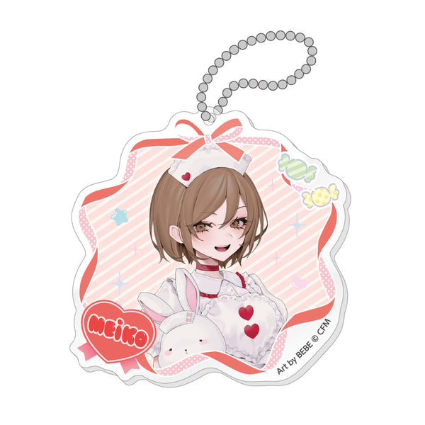 『初音ミク 秋葉原フェスティバル2025』アクリルキーホルダー コンセプトカフェVer. MEIKO
