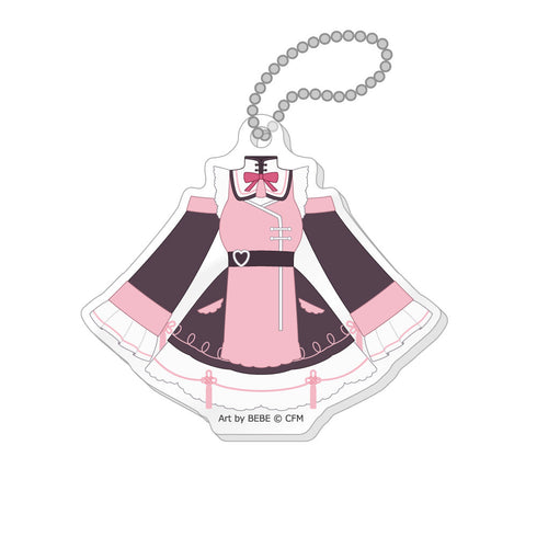 『初音ミク 秋葉原フェスティバル2025』衣装風アクリルキーホルダー コンセプトカフェVer. 巡音ルカ