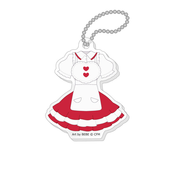 『初音ミク 秋葉原フェスティバル2025』衣装風アクリルキーホルダー コンセプトカフェVer. MEIKO