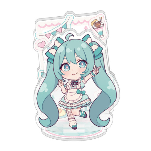 『初音ミク 秋葉原フェスティバル2025』ミニキャラアクリルジオラマ コンセプトカフェVer. 初音ミク
