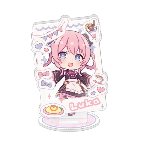 『初音ミク 秋葉原フェスティバル2025』ミニキャラアクリルジオラマ コンセプトカフェVer. 巡音ルカ