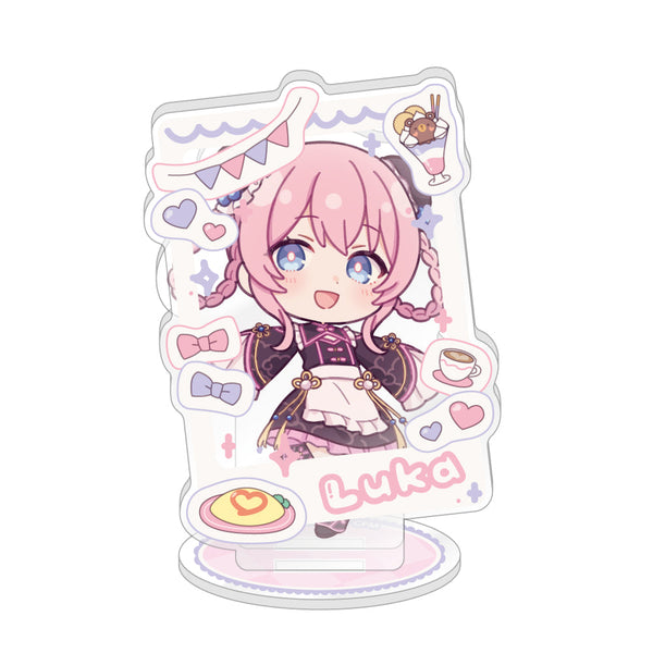 『初音ミク 秋葉原フェスティバル2025』ミニキャラアクリルジオラマ コンセプトカフェVer. 巡音ルカ