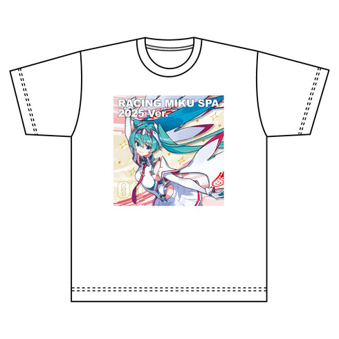 『初音ミク』レーシングVer.SPA 2025応援Ver. Tシャツ Lサイズ