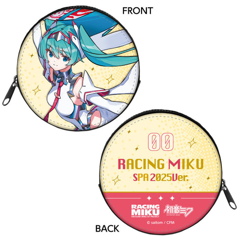 『初音ミク』レーシングVer.SPA 2025応援Ver. コインケース