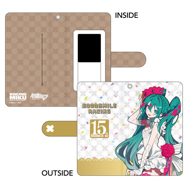 『レーシングミク』15th "Rhapsody" 2010-2025 手帳型スマートフォンケース