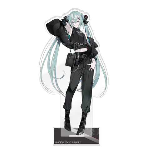 『初音ミク×SOLWA』BIGアクリルスタンド Art by 米室