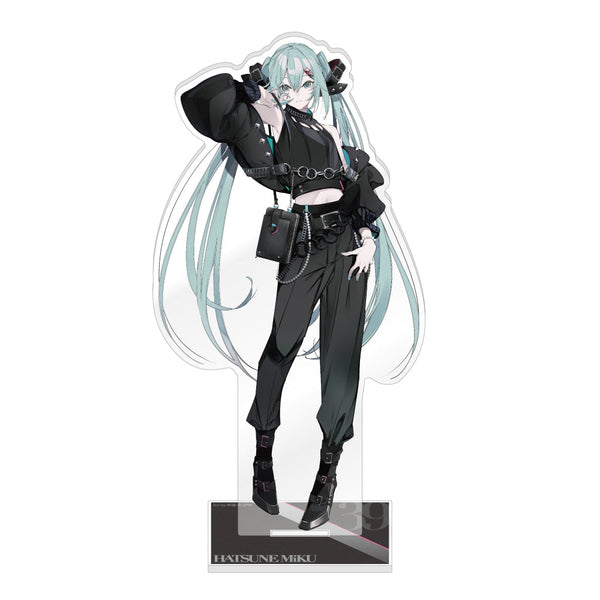 『初音ミク×SOLWA』BIGアクリルスタンド Art by 米室