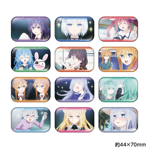 『デート・ア・ライブV』トレーディング場面写スクエア缶バッジ【BOX】