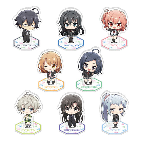 『やはり俺の青春ラブコメはまちがっている。完』トレーディングちびキャラアクリルスタンド【BOX】