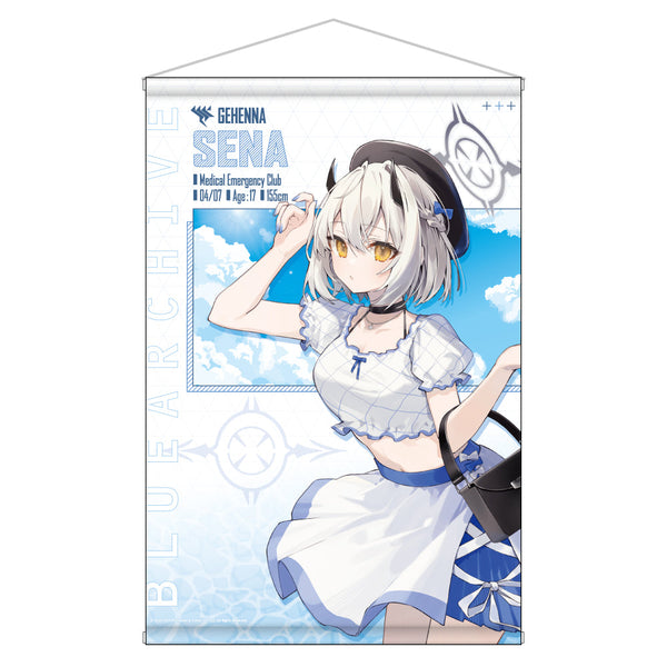 『ブルーアーカイブ -Blue Archive-』描き下ろしB2タペストリー 4.5th Anniversary POP UP STORE / セナ