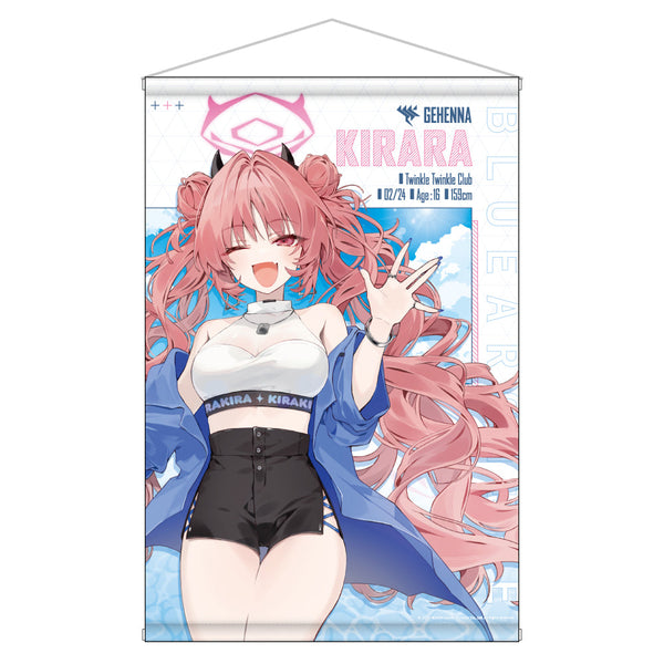 『ブルーアーカイブ -Blue Archive-』描き下ろしB2タペストリー 4.5th Anniversary POP UP STORE / キララ