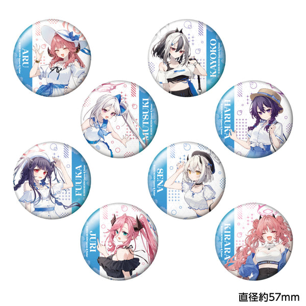 『ブルーアーカイブ -Blue Archive-』トレーディング描き下ろし缶バッジ 4.5th Anniversary POP UP STORE【BOX】