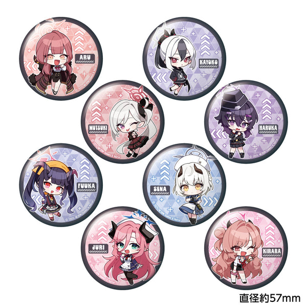 『ブルーアーカイブ -Blue Archive-』トレーディングちびキャラ缶バッジ 4.5th Anniversary POP UP STORE【BOX】