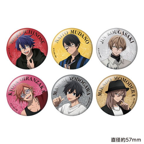 『桃源暗鬼』トレーディンググリッター缶バッジ【BOX】