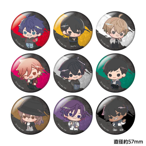 『桃源暗鬼』トレーディングちびキャラグリッター缶バッジ【BOX】