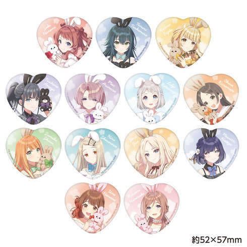 『学園アイドルマスター』トレーディングハート缶バッジ Lady Rabbit【BOX】