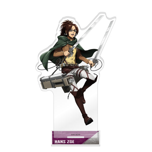 "Attack on Titan" Acrylic Stand: Fighting Ver. / Hanji Zoe