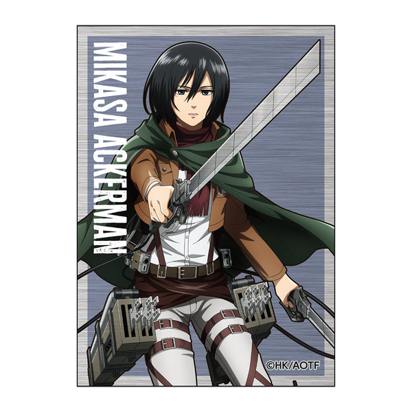 "Attack on Titan" Sticker: Fighting Ver. / Mikasa Ackerman