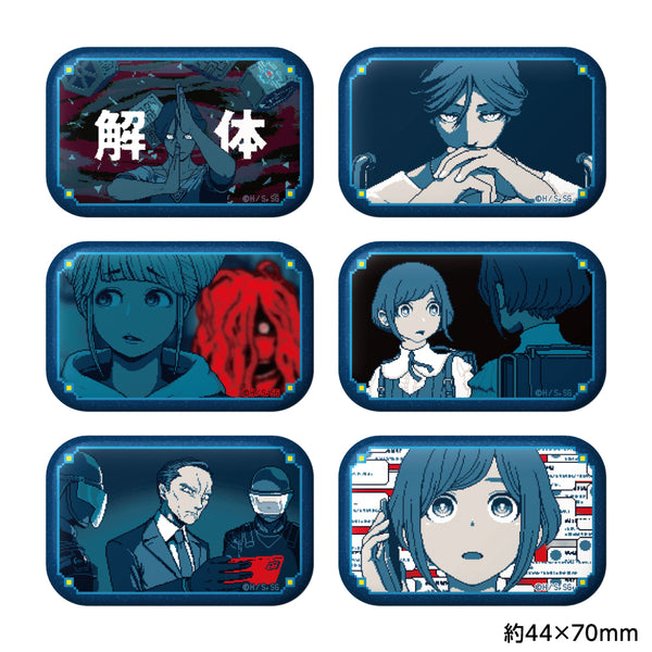 『都市伝説解体センター』トレーディングスクエア缶バッジ Vol.2【BOX】