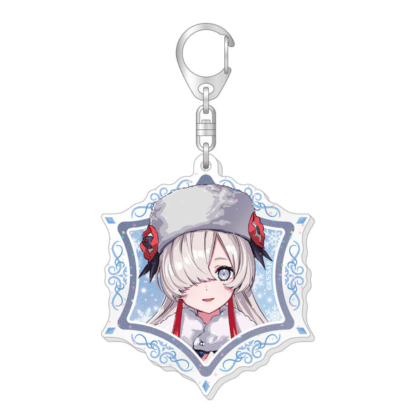 『神椿市建設中。』描き下ろしラメ入りアクリルキーホルダー 夜河世界