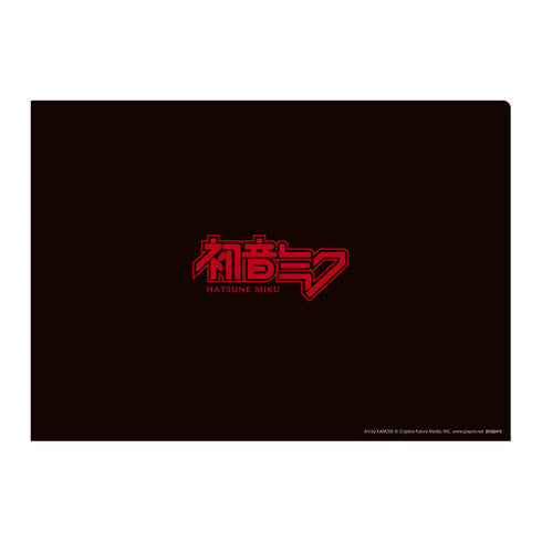 『初音ミク』クリアファイル バンドVer.