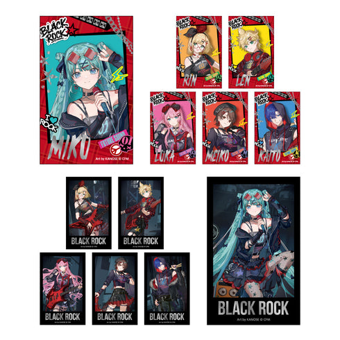 『初音ミク』トレーディング箔押しチェキ風カード バンドVer.【BOX】