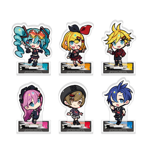 『初音ミク』トレーディングちびキャラアクリルスタンド バンドVer.【BOX】
