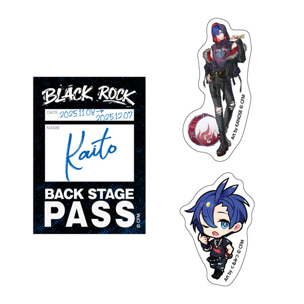 『初音ミク』ステッカー3枚セット バンドVer. KAITO