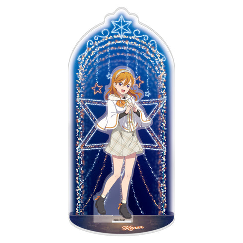 『ラブライブ!スーパースター!!』アクリルスタンドジオラマ 澁谷かのん ホワイトポンチョVer.