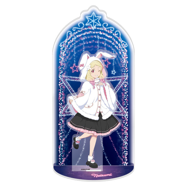 『ラブライブ!スーパースター!!』アクリルスタンドジオラマ 鬼塚夏美 ホワイトポンチョVer.