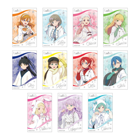 『ラブライブ!スーパースター!!』トレーディング箔押しミニフォトカード ホワイトポンチョVer.【BOX】
