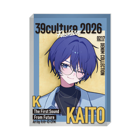 『39Culture 2026』FASHION 雑誌風アクリルブロック / KAITO