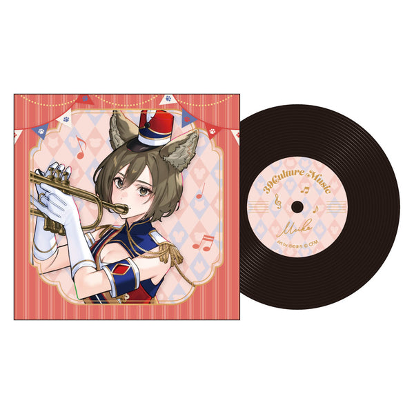 『39Culture 2026』MUSIC レコード風コースター / MEIKO