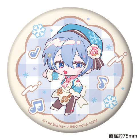 『SNOW MIKU 2026』ぷにぷに缶バッジ KAITO 前山ちぇーVer.