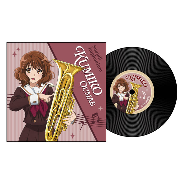 『最終楽章 響け!ユーフォニアム』レコード風コースター / 黄前久美子