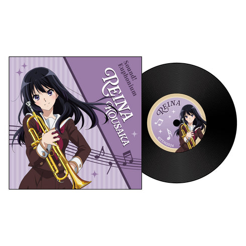 "Final Movement: Sound! Euphonium" Vinyl-Style Coaster / Reina Kosaka
