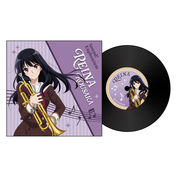 『最終楽章 響け!ユーフォニアム』レコード風コースター / 高坂麗奈
