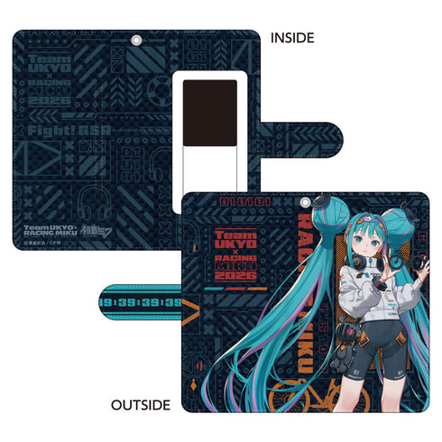『レーシングミク』2026 TEAM UKYO 応援Ver. 手帳型スマートフォンケース