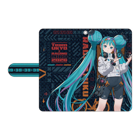 『レーシングミク』2026 TEAM UKYO 応援Ver. 手帳型スマートフォンケース