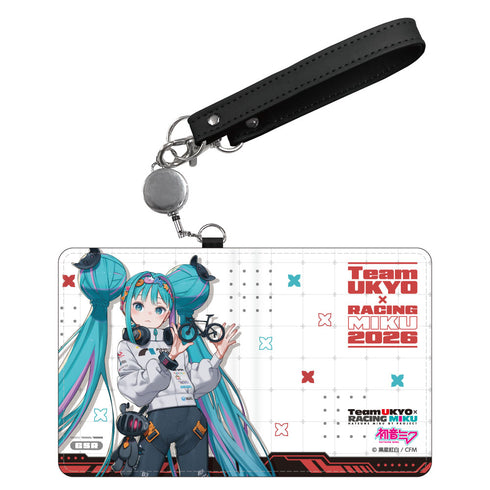 "Racing Miku" 2026 TEAM UKYO Support Version Pass Case