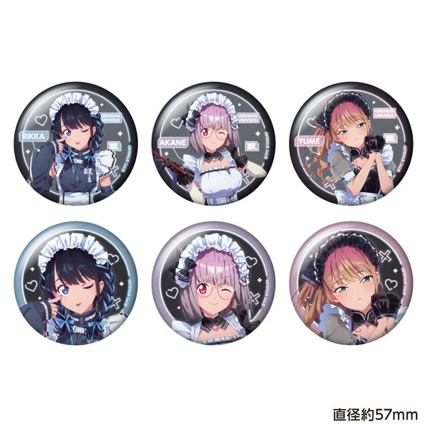 『グリッドマンユニバース』トレーディンググリッター缶バッジ【BOX】