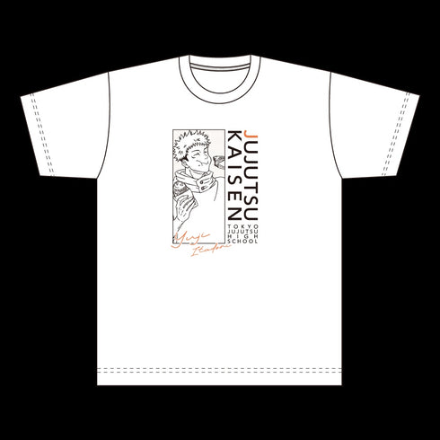 『呪術廻戦』5周年 描き下ろしTシャツ GiGOコラボ2026ver./虎杖悠仁